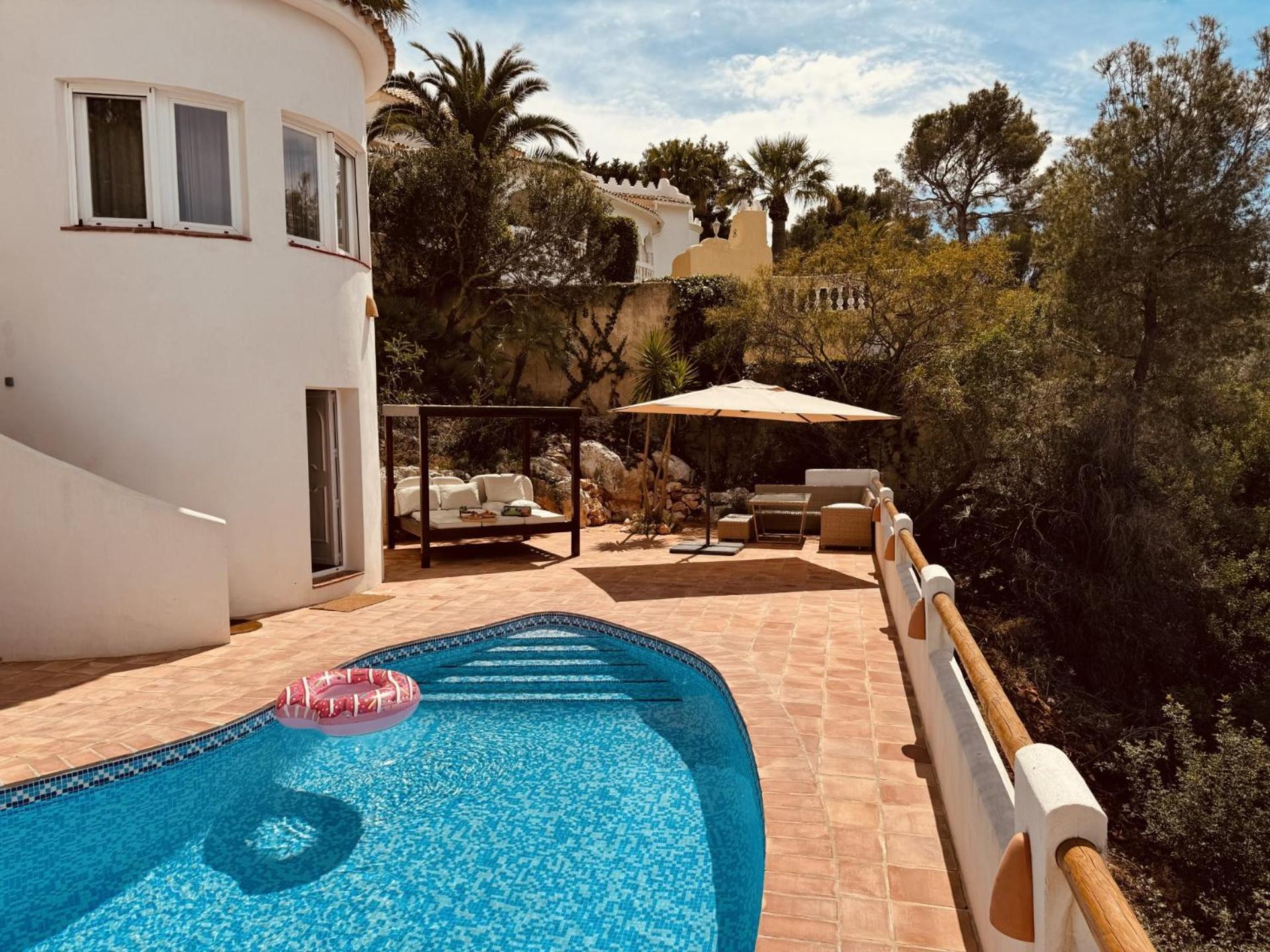 Ibiza Dream Villa Denia, Seaview, Pool, Bbq, Airco, Wifi Eksteriør billede